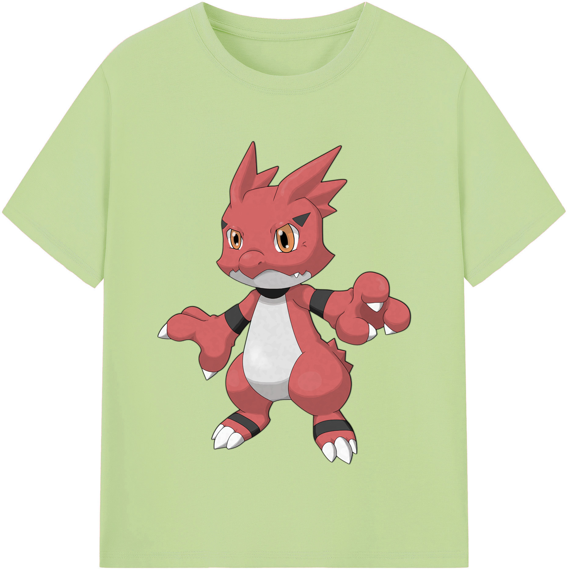 （画像用） Digimon デジタルモンスター/デジモン 綿100％半袖Tシャツ（フロントプリント）